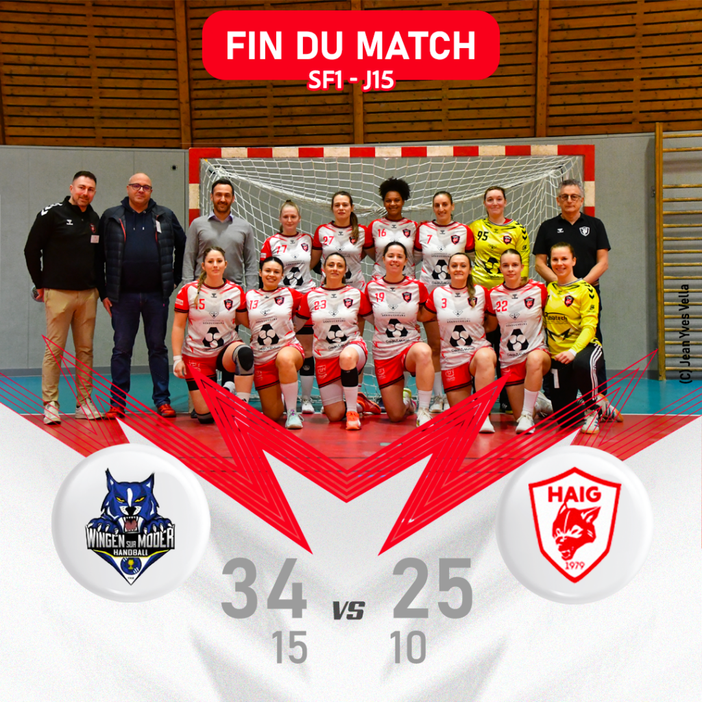 Résultats séniors - SF1